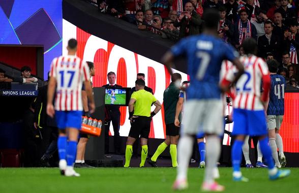 Anunțul UEFA după penalty-ul anulat din Atletico - Arsenal