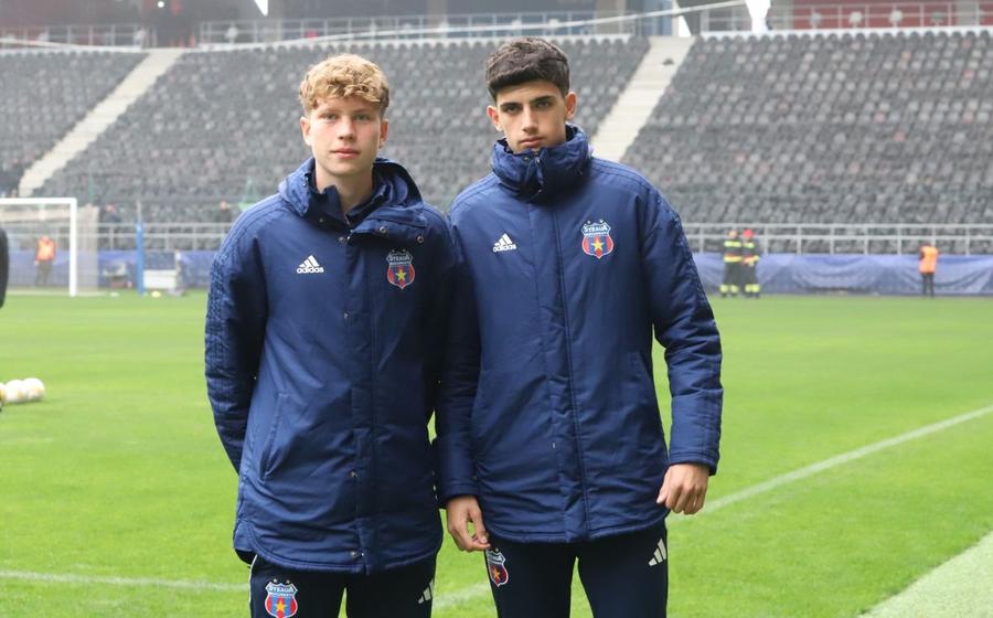 Radu Voicu (dreapta) / Sursă foto: liga2.ro Dan Șucu vrea să transfere de la Steaua » Și Răzvan Raț e implicat