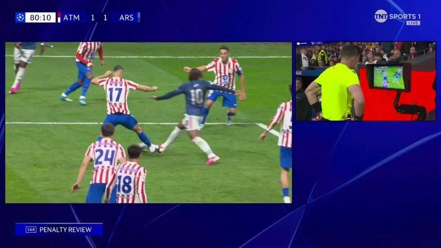 Anunțul UEFA după penalty-ul anulat din Atletico - Arsenal