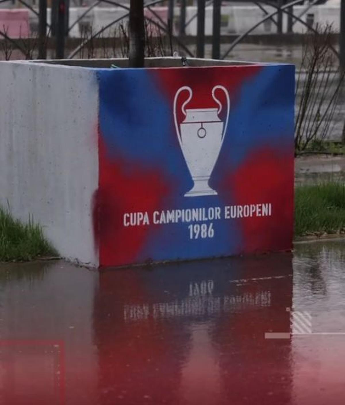 Surpriză vizavi de Stadionul Steaua, la 40 de ani de la câștigarea CCE