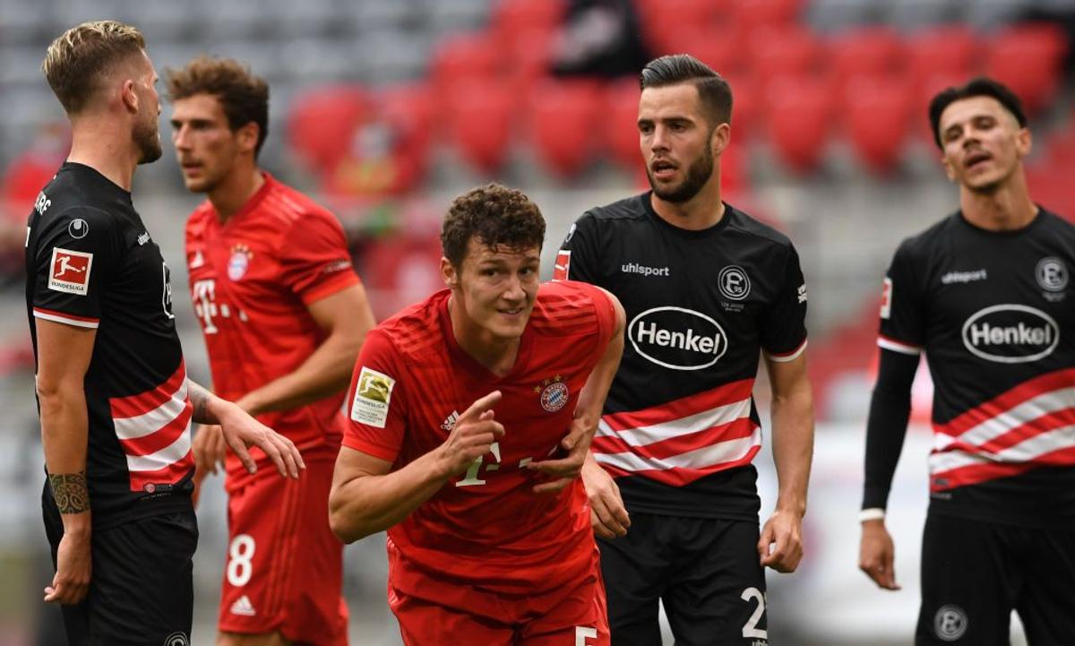 BAYERN MUNCHEN - DUSSELDORF 5-0, liveSCORE » Campioana Germaniei face show!