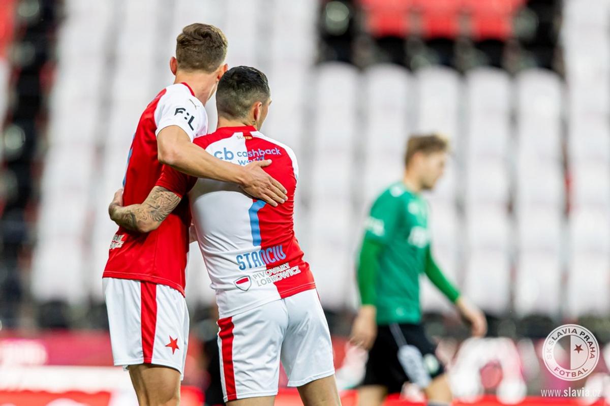 Gol Stanciu, Slavia