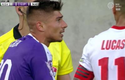 VIDEO Un român a marcat unicul gol în Kisvarda - Ujpest! Andreas Calcan, roșu după 10 minute