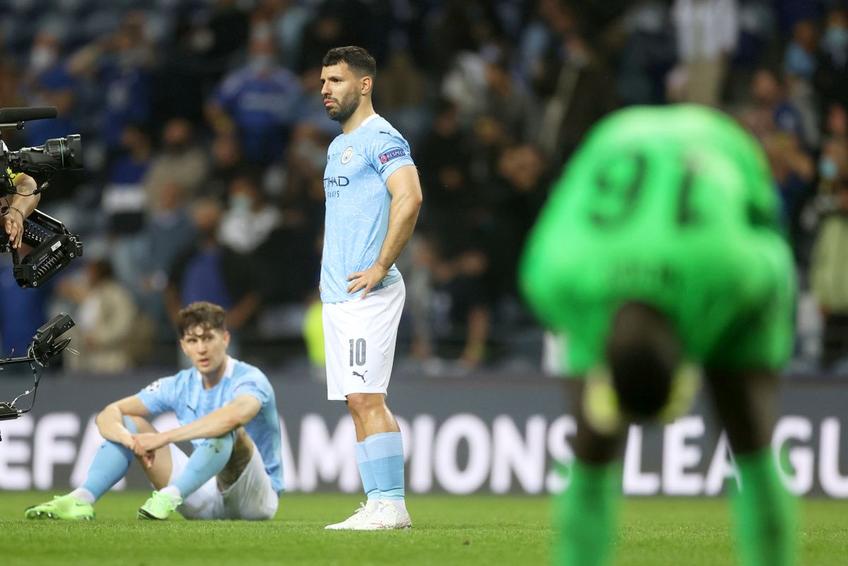Sergio Aguero, dărâmat după eșecul din finala Ligii // foto: Guliver/gettyimages