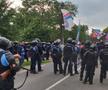 Incidente la Afumați » Jurnaliști agresați de ultrașii Stelei: „Jandarmii nu au intervenit”. Ce se poate vedea pe imagini + „scuza” forțelor de ordine