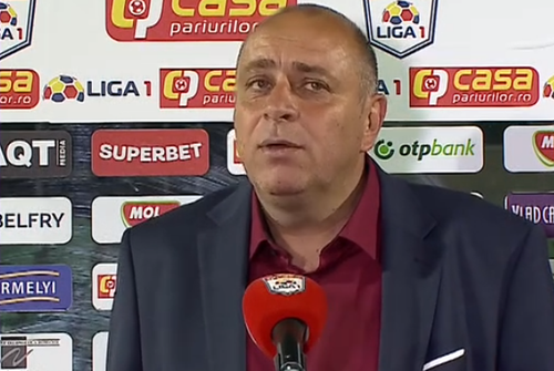 Sepsi a învins-o pe Viitorul, scor 1-0, în finala barajului pentru Conference League. Laszlo Dioszegi, patronul covăsnenilor, și-a stăpânit cu greu emoțiile la finalul partidei.
