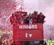 Parada jucătorilor lui Liverpool