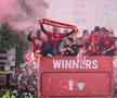 Parada jucătorilor lui Liverpool