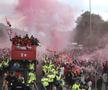 Liverpool, paradă în oraș după finala pierdută cu Real Madrid » Mii de fani au venit să-i aplaude pe jucători