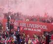 Parada jucătorilor lui Liverpool