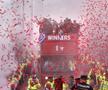 Parada jucătorilor lui Liverpool