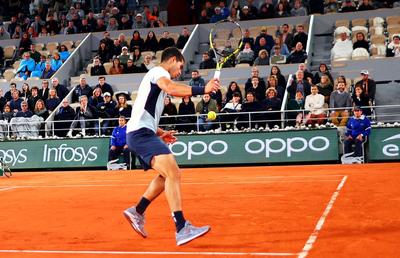 Carlos Alcaraz, jucătorul-senzație de 19 ani de la Roland Garros, tocmai a reușit punctul turneului