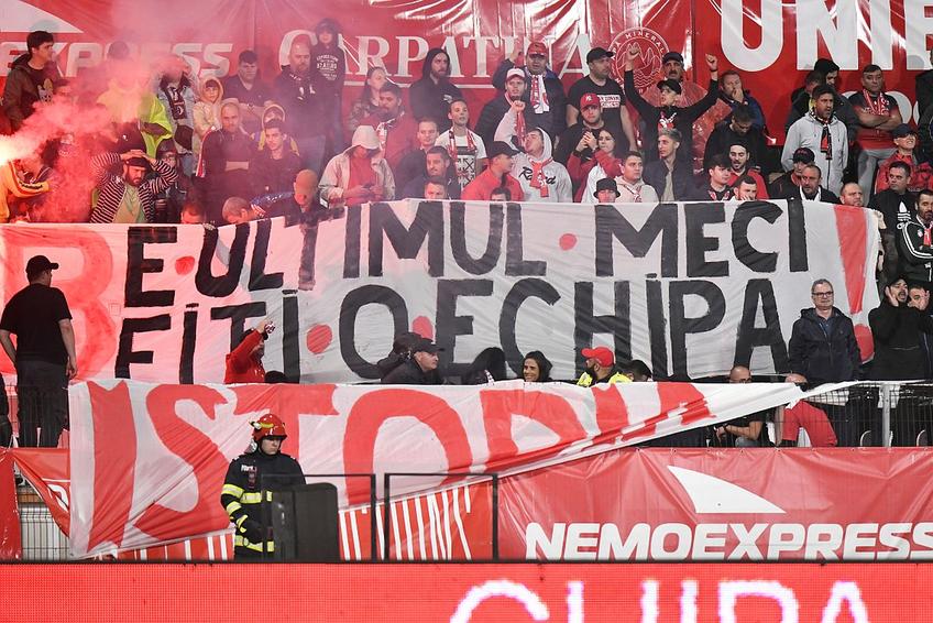 Dinamo a avut parte de un sprijin solid cu U Cluj // foto: Cristi Preda