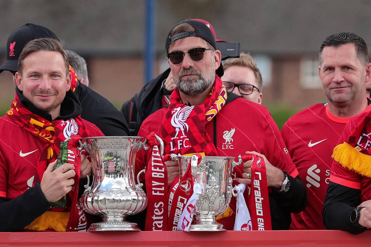 Parada jucătorilor lui Liverpool