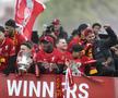 Liverpool, paradă în oraș după finala pierdută cu Real Madrid » Mii de fani au venit să-i aplaude pe jucători