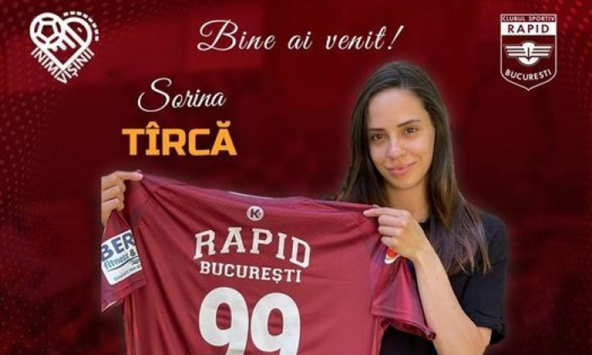 A venit în lacrimi la interviu » Sorina Grozav, imagini emoționante, după ce Rapid a zdrobit Buducnost în Liga Campionilor