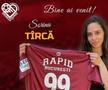 A venit în lacrimi la interviu » Sorina Grozav, imagini emoționante, după ce Rapid a zdrobit Buducnost în Liga Campionilor