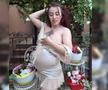 Larisa Drăgulescu (38 de ani), fosta soție a lui Marian Drăgulescu (42), este însărcinată pentru a treia oară, iar în curând va naște