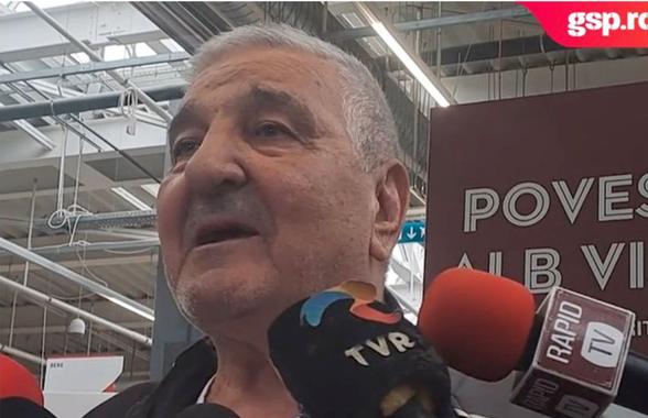 Lui Rică Răducanu i-au dat lacrimile când a auzit de situația lui Mircea Lucescu