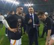 Imagini senzaționale: Galatasaray, noua campioană a Turciei » Fostul coechipier al lui Hagi, purtat în spate de Icardi