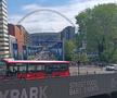 Pregătiri la stadionul Wembley pentru finala Ligii Campionilor
