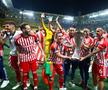 Zeii au decis: Cupa coboară în Port! Olympiakos trece de Fiorentina în prelungiri » Nebunie la Atena