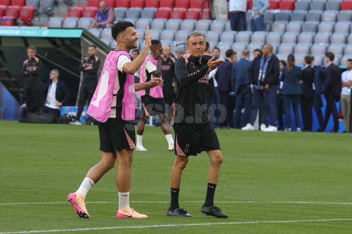 Antrenament oficial PSG