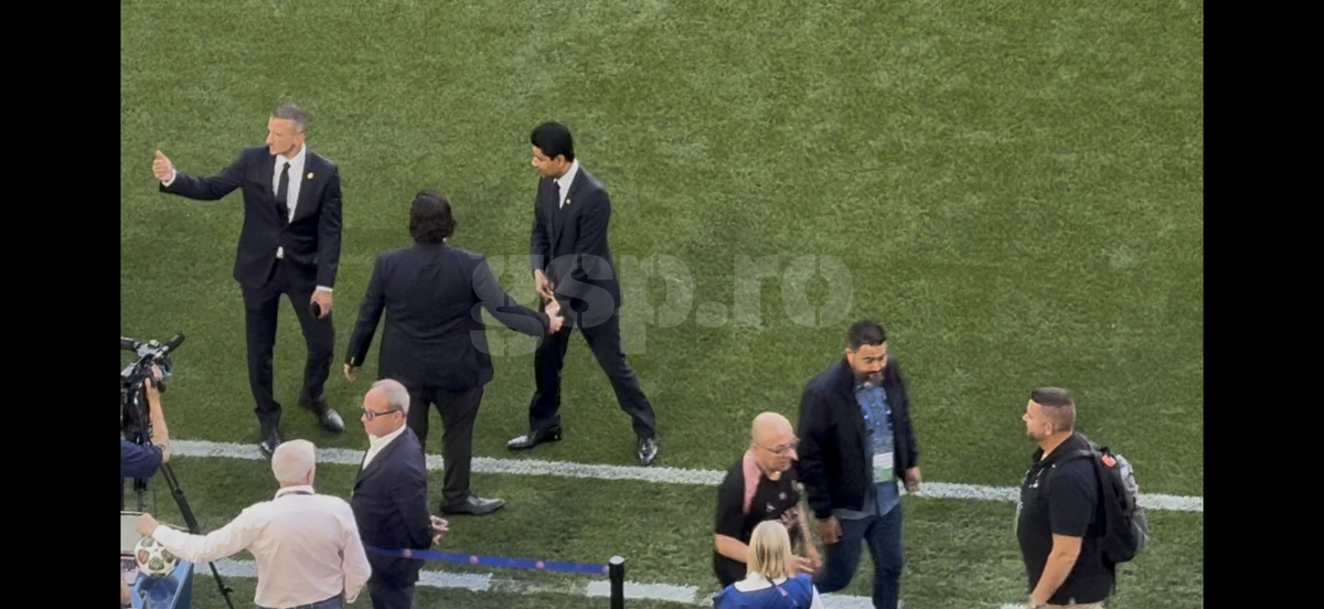 Nasser Al-Khelaifi, prezență neașteptată pe Allianz Arena, înainte de finala Ligii Campionilor » Ce a făcut când s-a întâlnit cu IShowSpeed