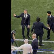 Nasser Al-Khelaifi, prezență neașteptată pe Allianz Arena, înainte de finala Ligii Campionilor. Foto: Andrei Crăițoiu