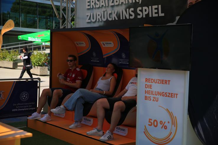 Bine ați venit la Festivalul UEFA Champions League de la München. Foto: Ionuț Iordache (GSP.RO)