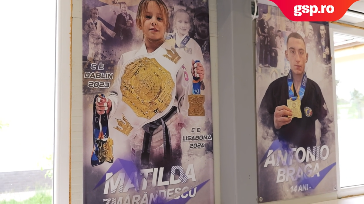 Imagini din sala lui Cătălin Zmărăndescu