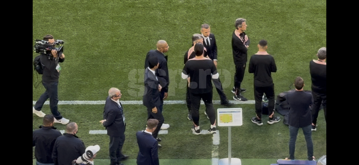 Patron PSG la antrenament
