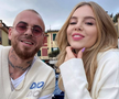 Denis Alibec și Anca Surdu în vacanța din Portofino. Foto: Instagram