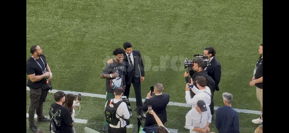 Patron PSG la antrenament