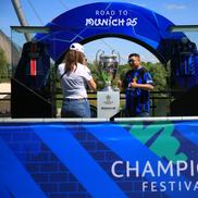 Bine ați venit la Festivalul UEFA Champions League de la München. Foto: Ionuț Iordache (GSP.RO)