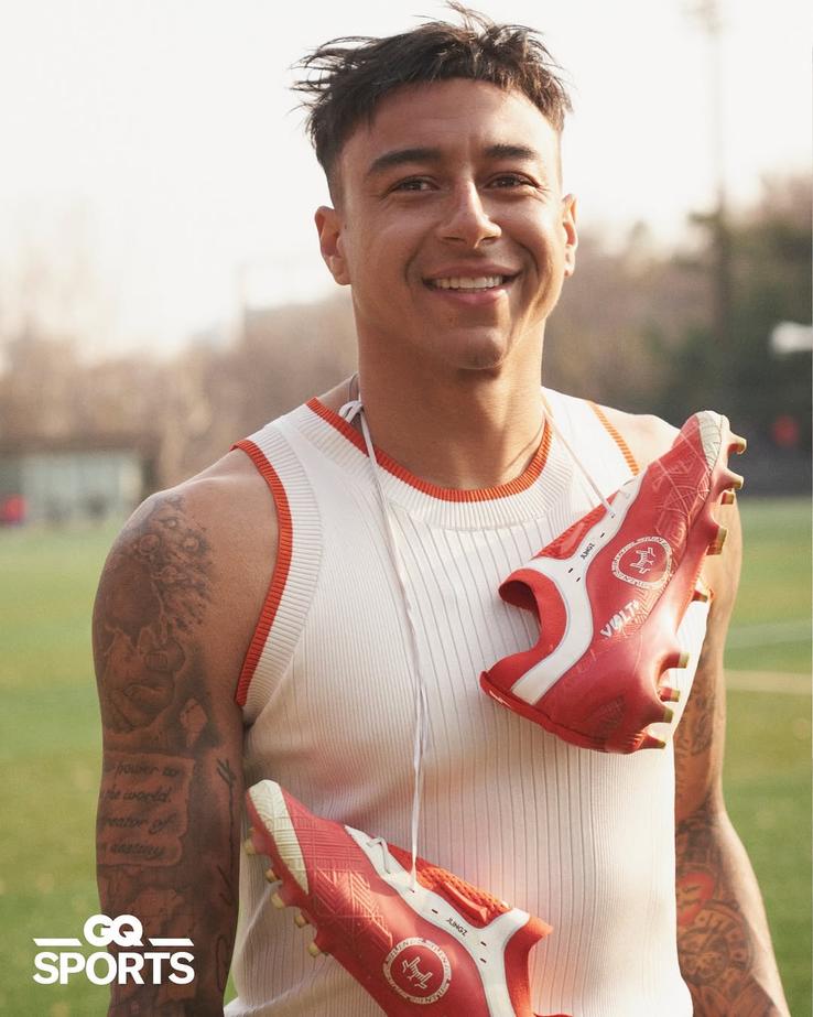 Jesse Lingard. Foto: Instagram @gq_korea