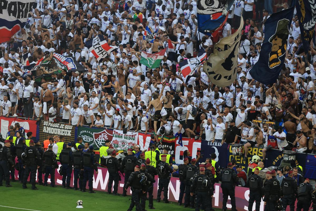 Haos în PSG-Arsenal după golul lui Dembele