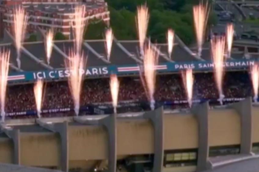 Foc de artificii la Roland Garros, după ce PSG a cucerit Liga Campionilor