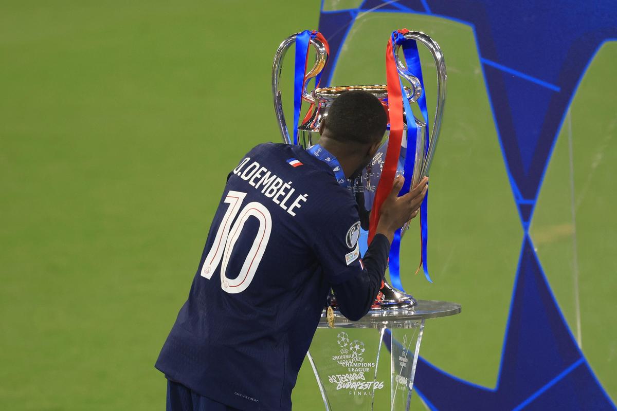 Imaginea zilei la Budapesta, după ce PSG a câștigat Liga Campionilor