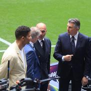 PSG-Arsenal. Ionuț Lupescu a venit la finala Champions League pe Puskás Aréna. Foto: Ionuț Iordache (GSP.RO)