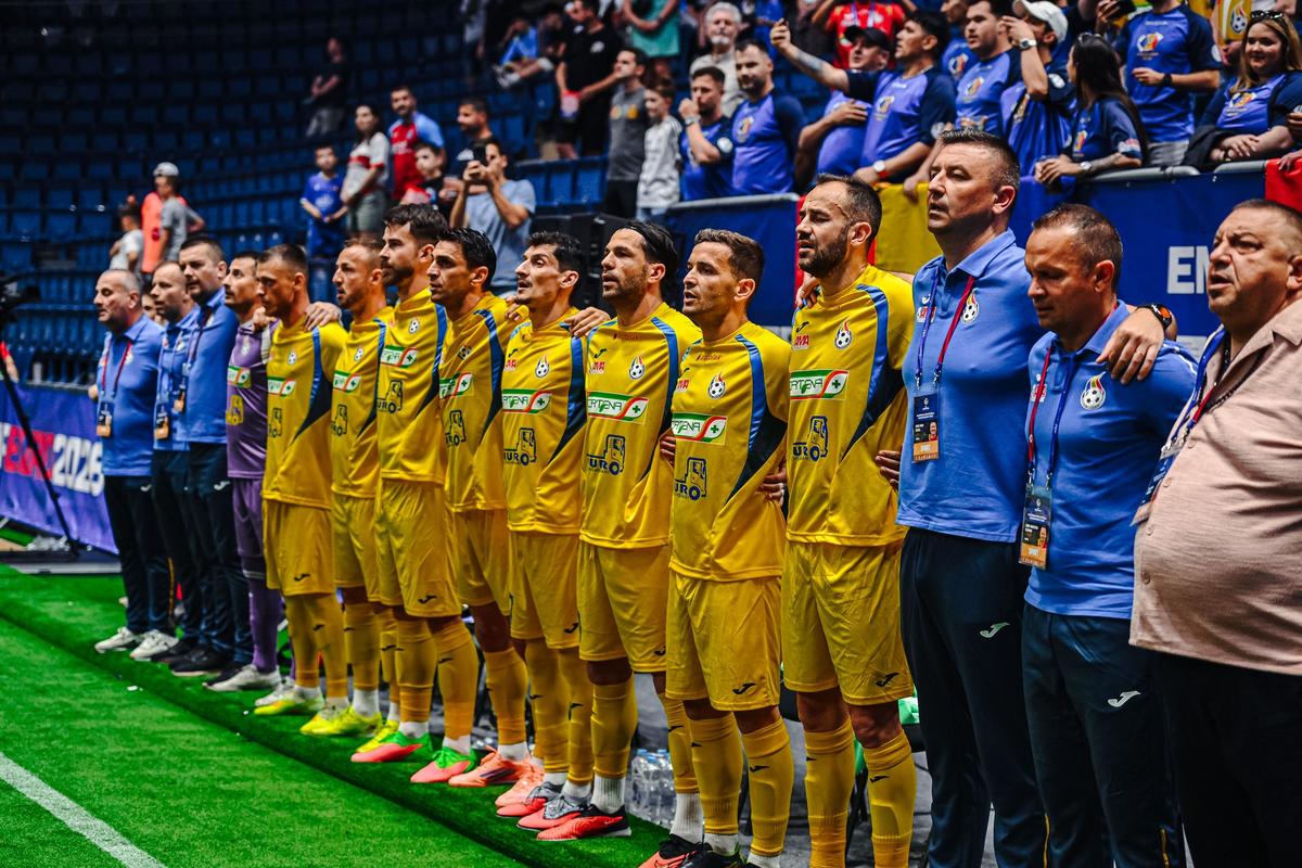 România și-a aflat adversara din optimile Campionatului European de minifotbal! Când are loc meciul