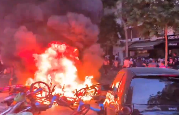 Tensiuni la Paris, imediat după finala Ligii Campionilor » Mobilizare generală, mii de polițiști pe străzi