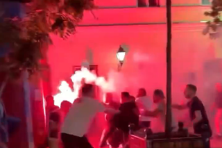 Bătăi în toată regula pe străzile din Budapesta, înaintea marii finale PSG - Arsenal