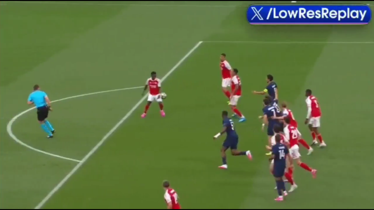 Penalty cerut de PSG în finala Ligii Campionilor: „Saka este foarte norocos”