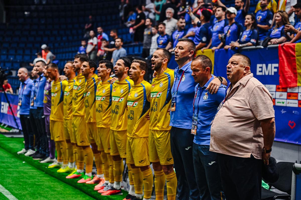 România - Georgia, la Europeanul de minifotbal // foto: Facebook European Minifootball Federation