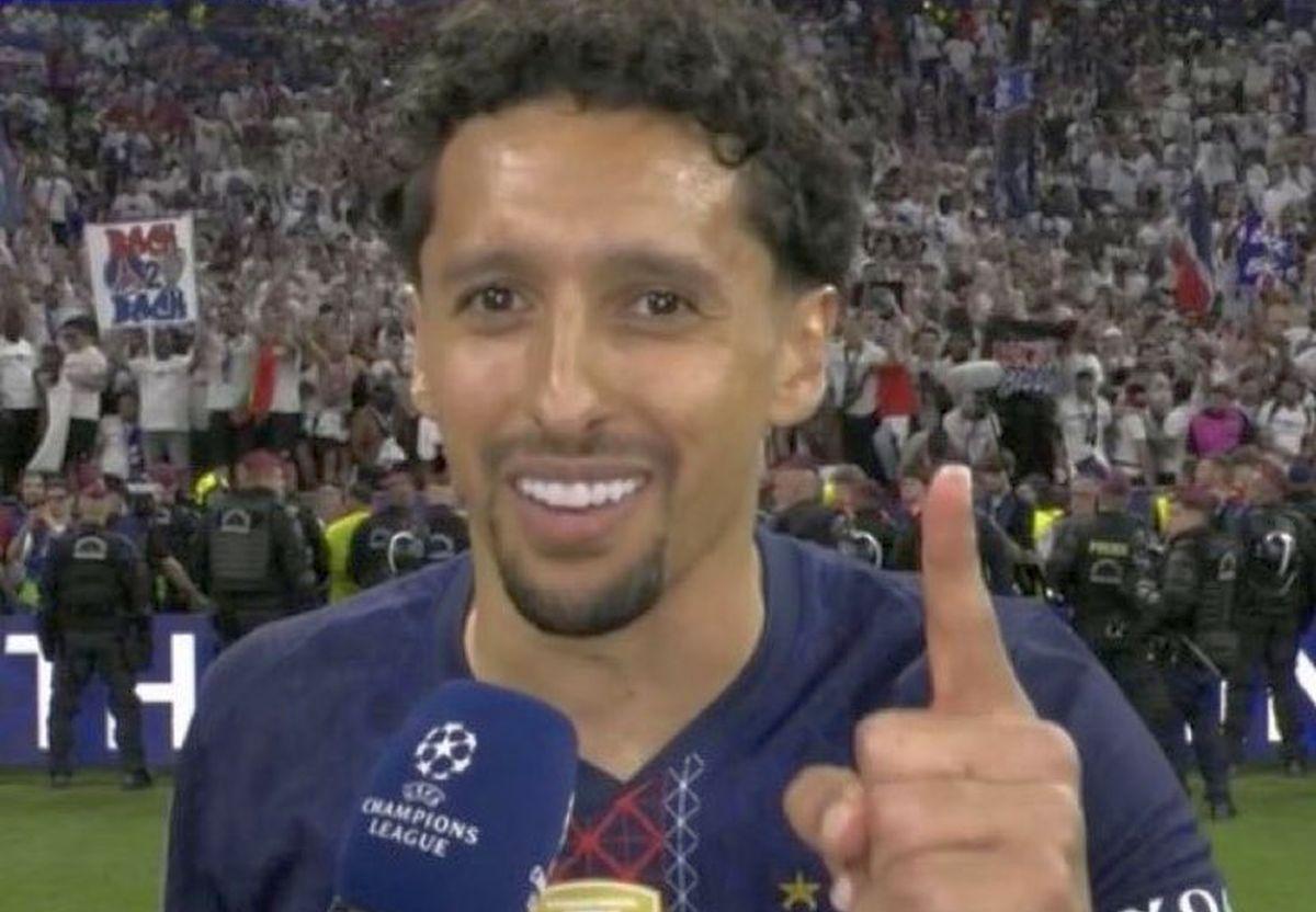 Marquinhos, căpitanul lui PSG, a intrat în istorie » Cine i-a oprit interviul la final