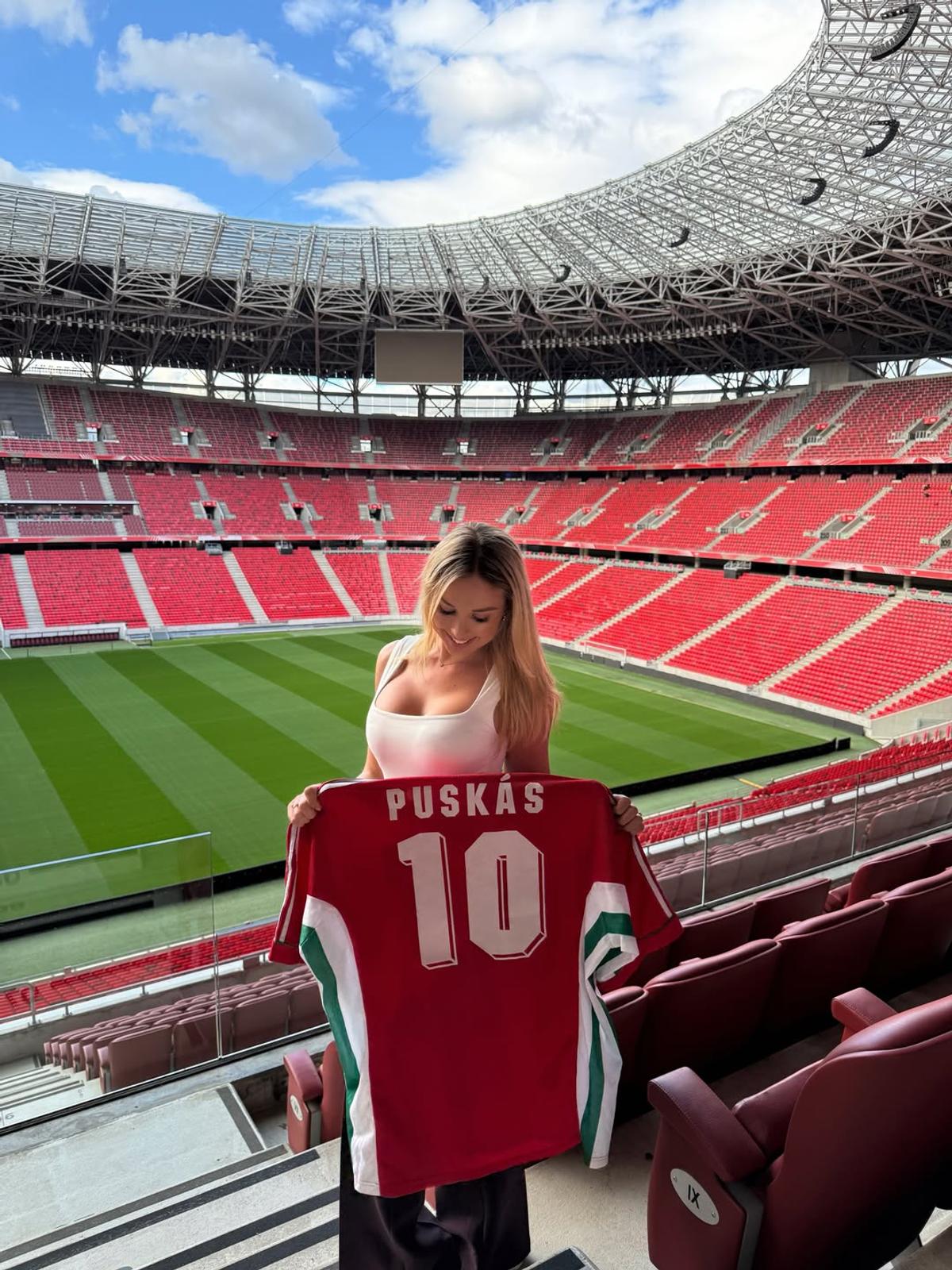 Strănepoata lui Ferenc Puskas, apariție electrizantă la finala Champions League: „Eu sunt Ane”