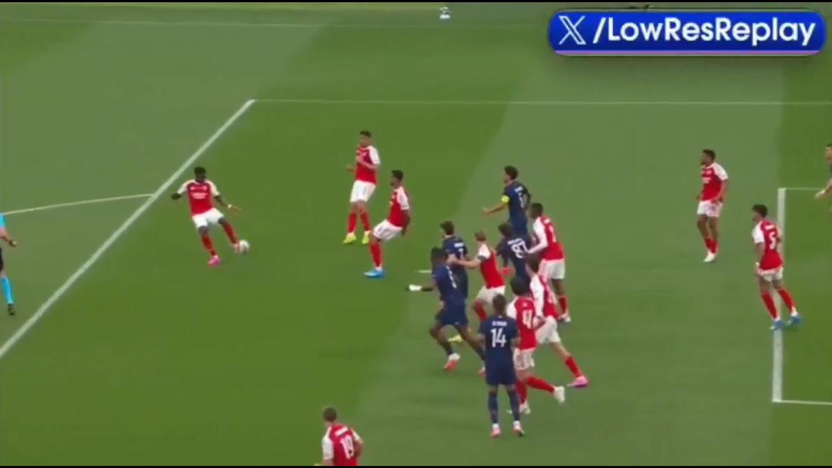 Henț Bukayo Saka în finala Ligii Campionilor