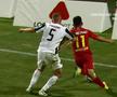 Momentul în care Dima îl împinge pe Moruțan // Sursă foto: captură Telekom Sport