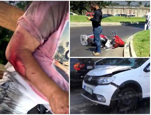 Accidente înb București din cauza substanței cu care a fost spălată șoseaua